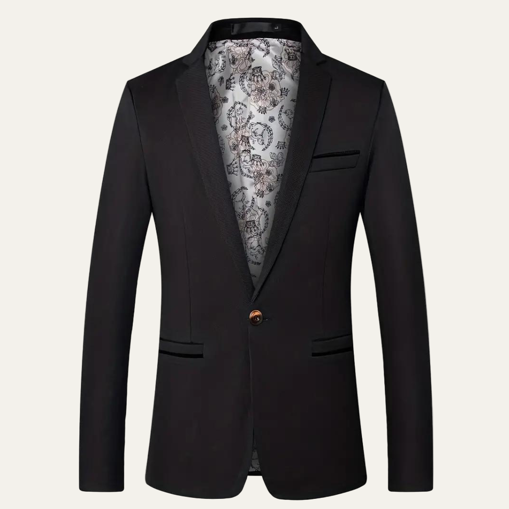Men’s Vintage Slim Formal Blazer