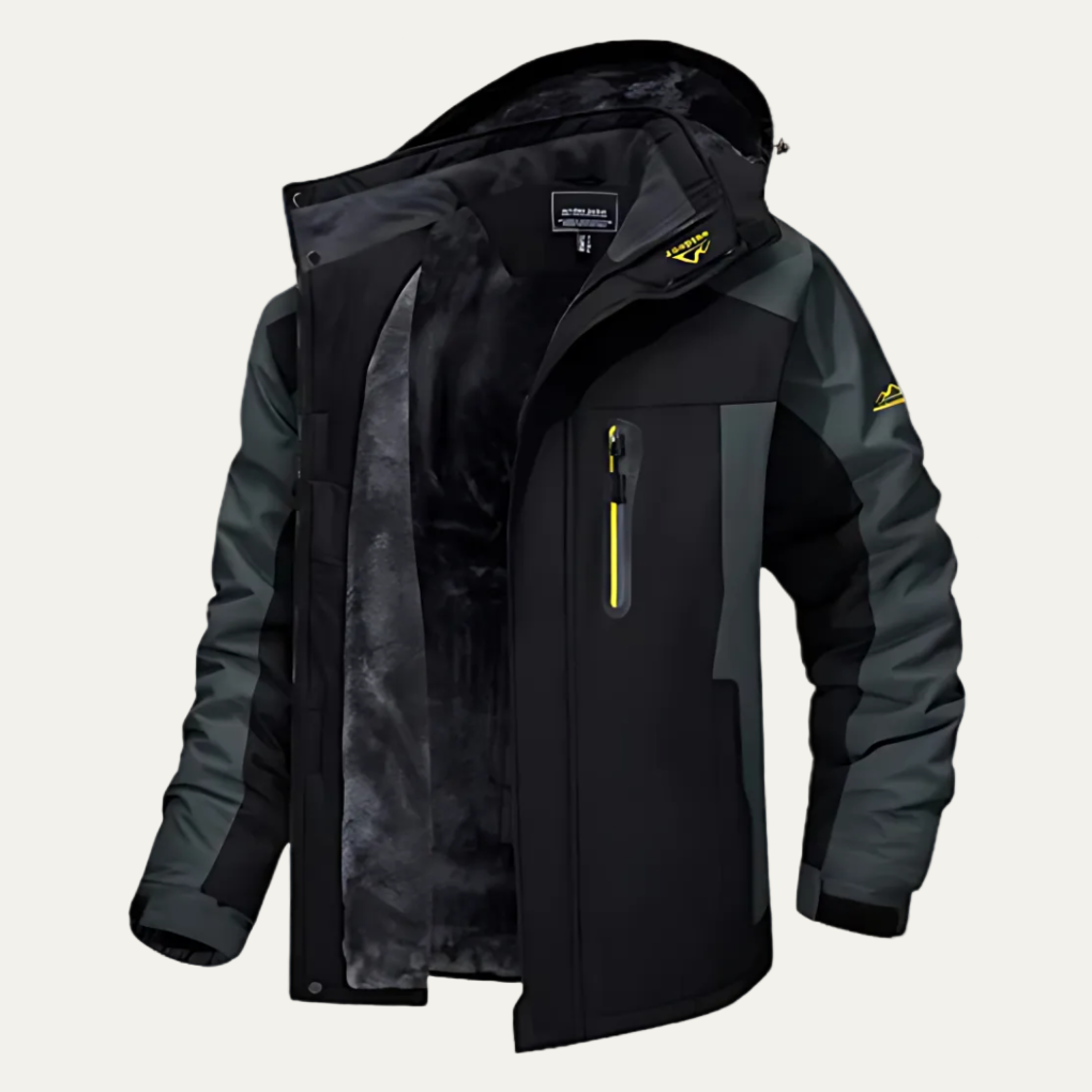 Men’s Insulated Fleece Lined Outdoor Cold Weather Jacket