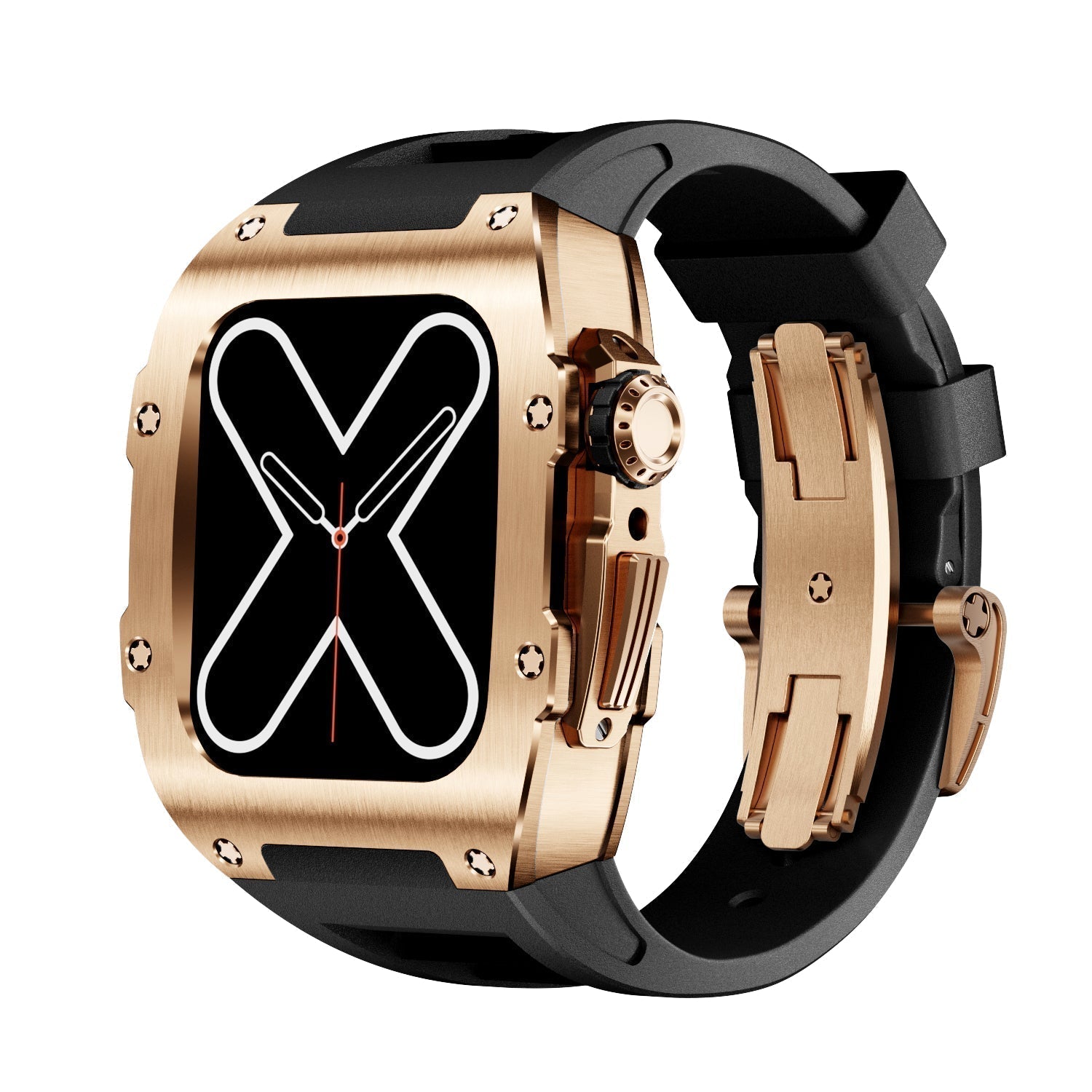 Luxury Gold Apple Watch Case Accessory - BritishElegance