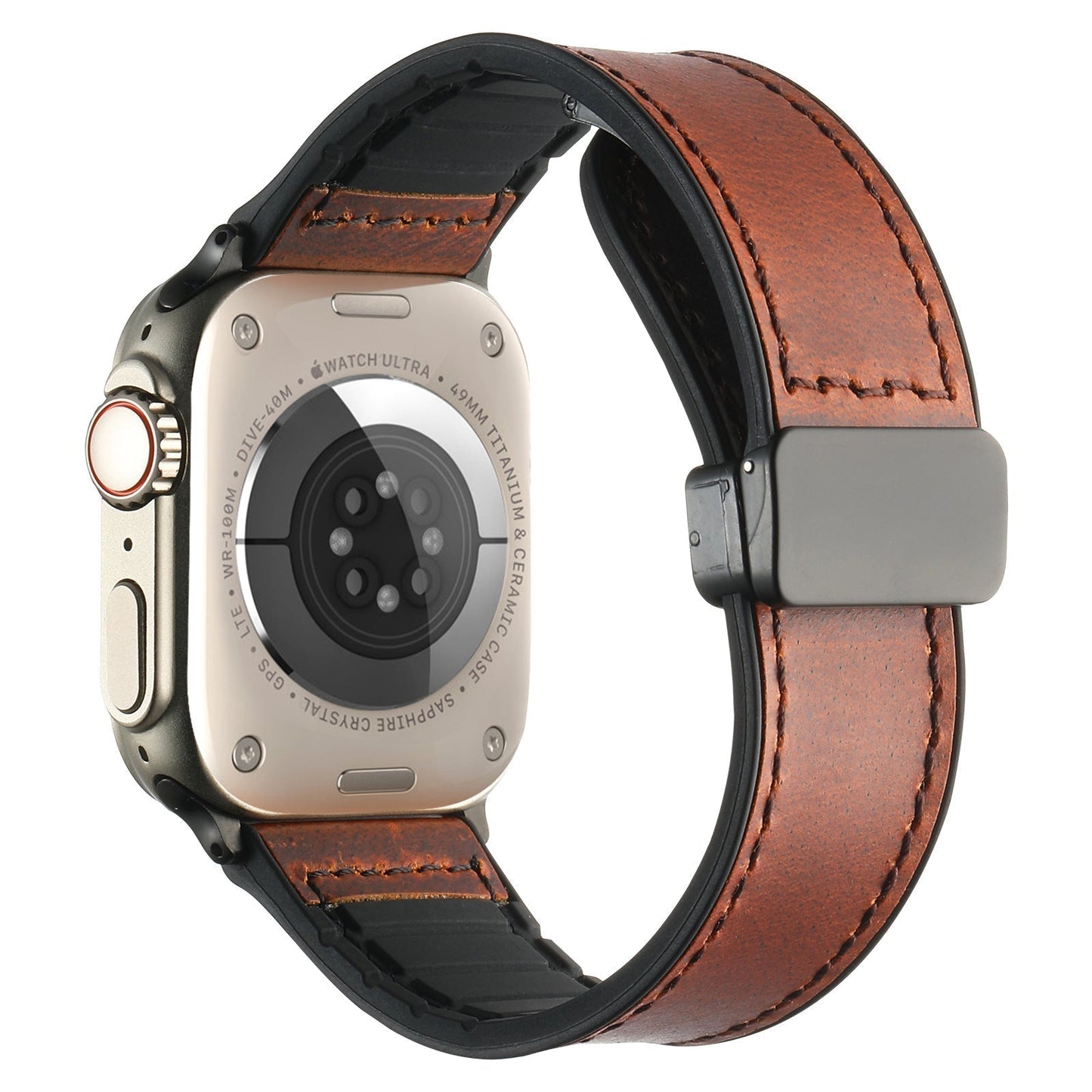 Premium Leather Smartwatch Band for Apple Watch