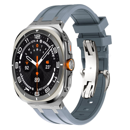 Durable Soft Strap with Metal Clip for Samsung Watch Ultra