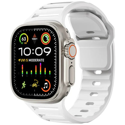 Comfortable Soft Silicone Apple Watch Band Strap