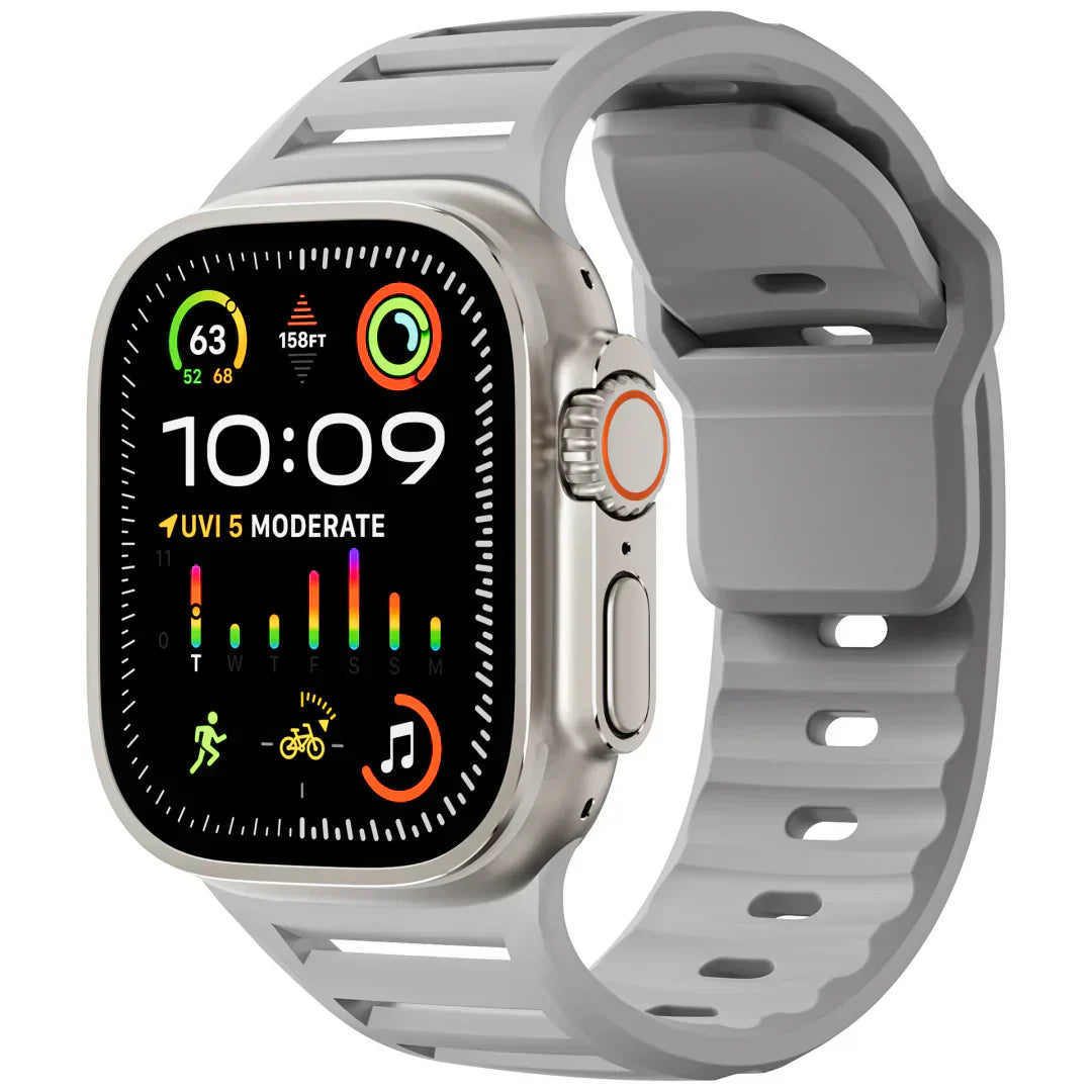 Comfortable Soft Silicone Apple Watch Band Strap
