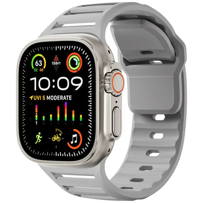 Comfortable Soft Silicone Apple Watch Band Strap