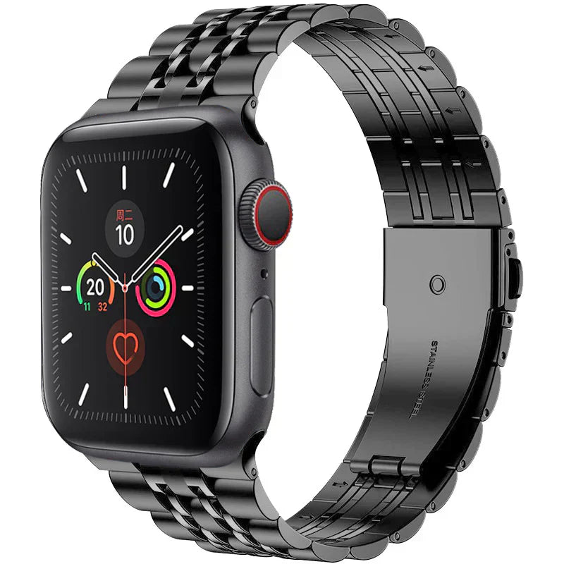 Stainless Steel Adjustable Apple Watch Band