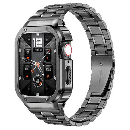 Metallic Apple Watch Band and Case Accessory - BritishElegance