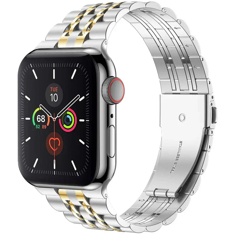 Stainless Steel Adjustable Apple Watch Band
