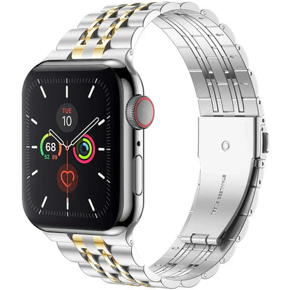 Stainless Steel Adjustable Apple Watch Band