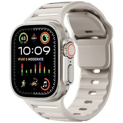 Comfortable Soft Silicone Apple Watch Band Strap