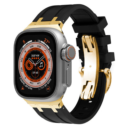 Durable Silicone Watch Strap With Secure Buckle