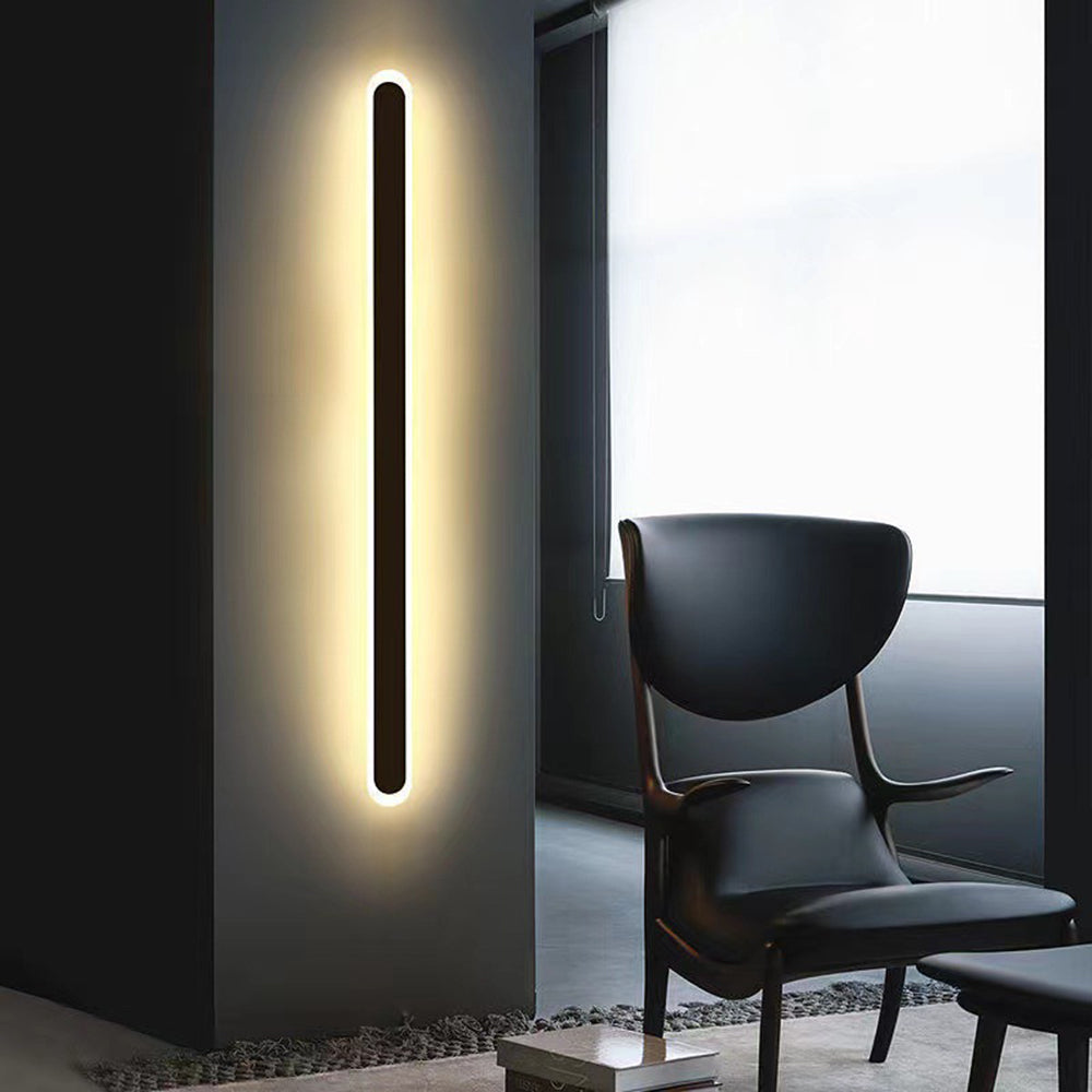 Weatherproof LED Exterior Linear Wall Lamp Dimmable