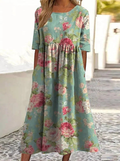 Relaxed Midi Dress | Breezy Everyday Comfort Style