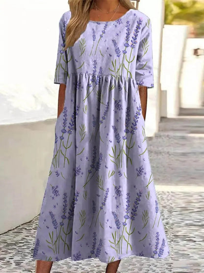 Relaxed Midi Dress | Breezy Everyday Comfort Style
