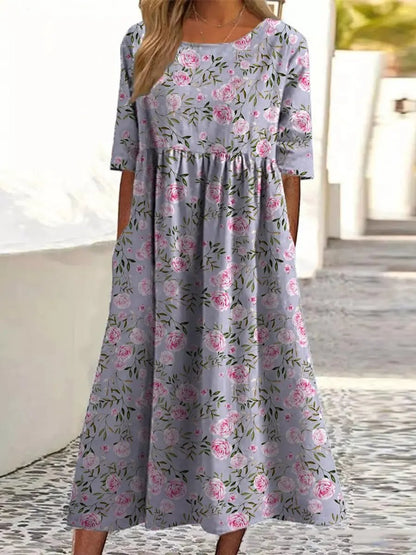 Relaxed Midi Dress | Breezy Everyday Comfort Style