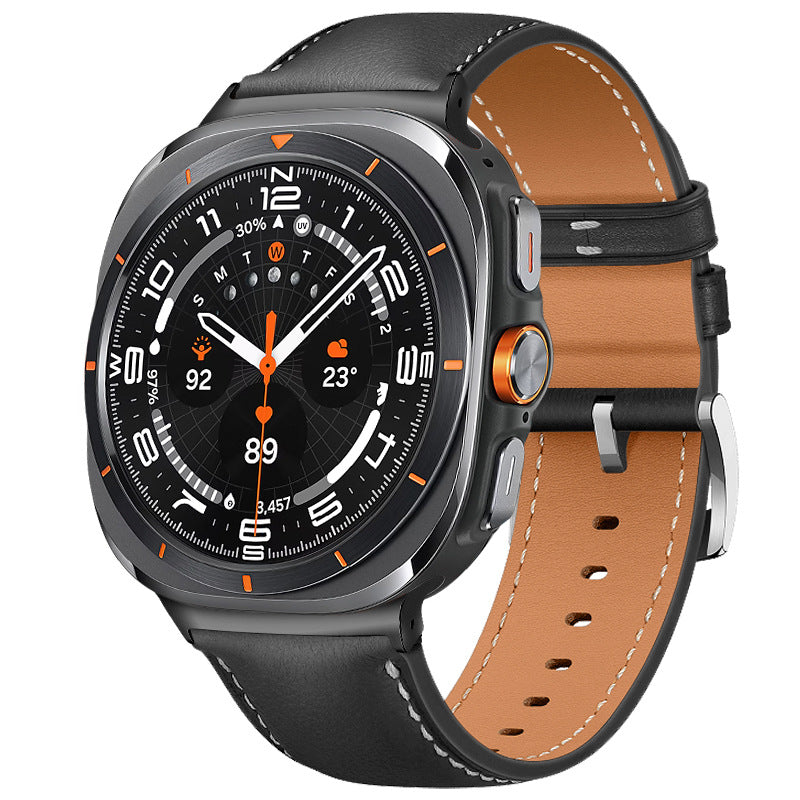 Premium Leather Band For Samsung Watch Ultra - BritishElegance