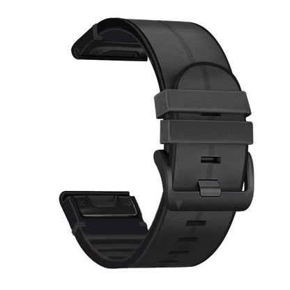 Soft Silicone Leather Band For Fenix 8 7 6 5 Watches