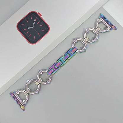Shining Silver Smartwatch Chain Bracelet