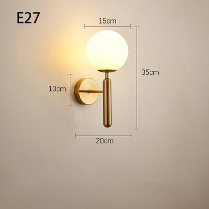 Elegant LED Wall Light Energy Efficient Bedroom Lamp