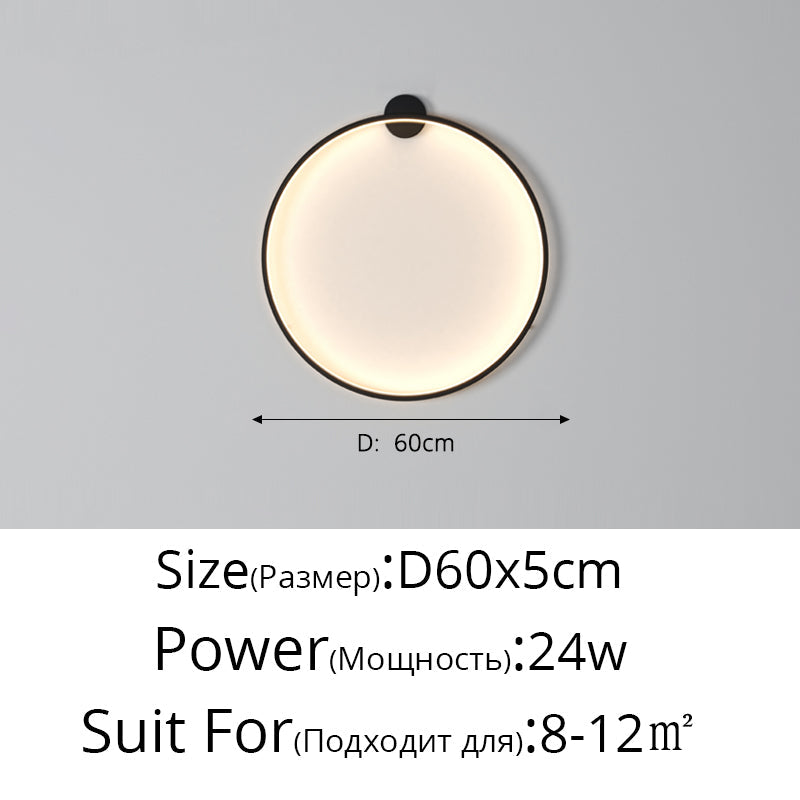 Dimmable Modern LED Wall Lamp with Adjustable Brightness