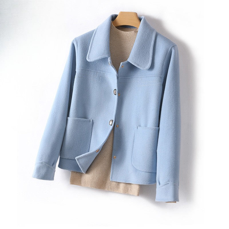 Isla Regular Fit Jacket | Button Front Patch Pockets Jacket