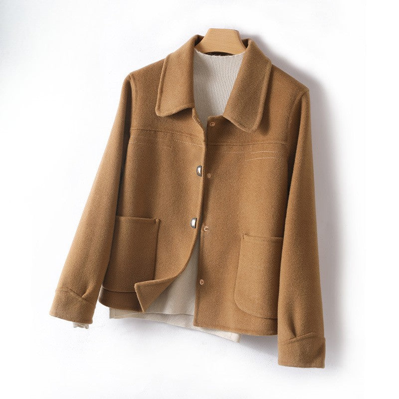 Isla Regular Fit Jacket | Button Front Patch Pockets Jacket
