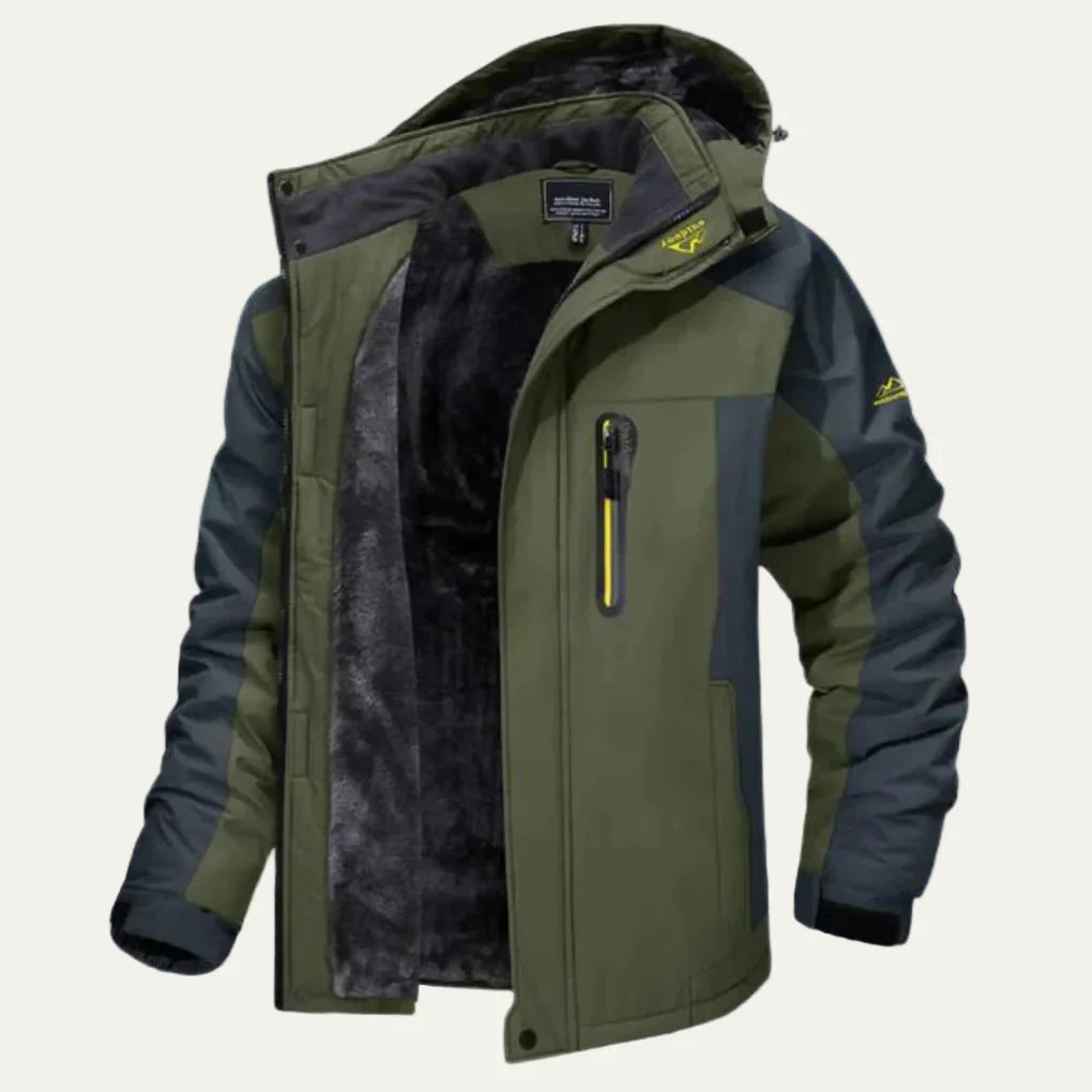 Men’s Water-Resistant Windbreaker Field Jacket
