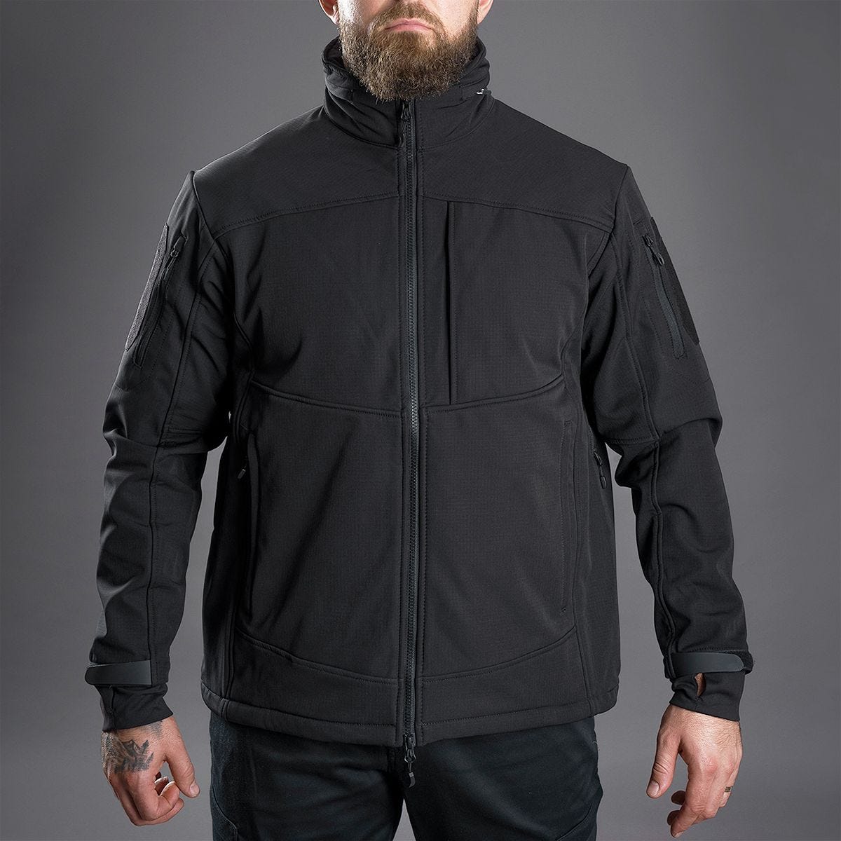 Waterproof Men's Outdoor Softshell Jacket - BritishElegance