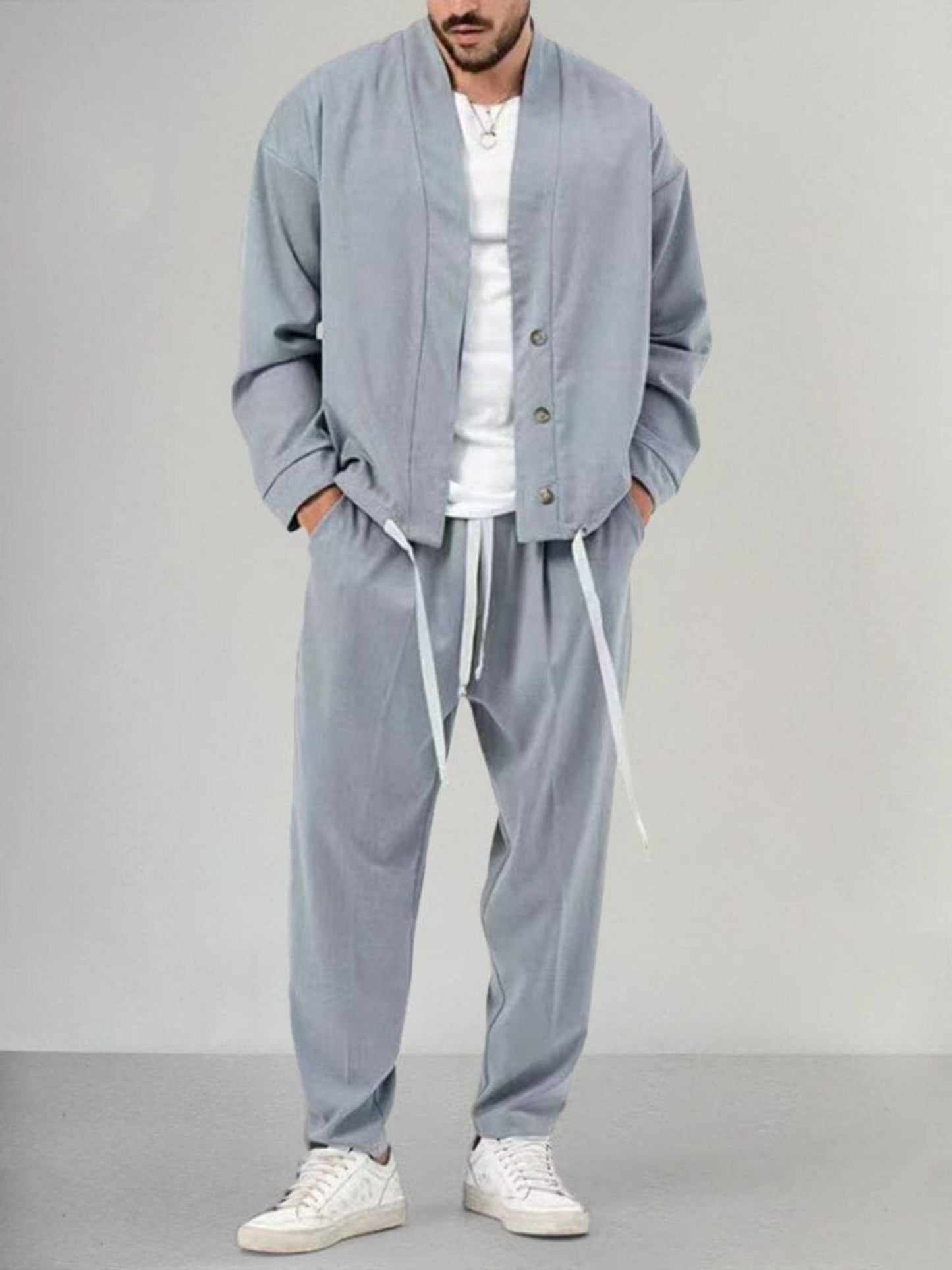 Cozy Winter Outfit Set for Men