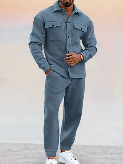 Nael elegant jacket and trousers for men