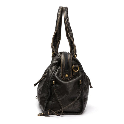 Black Course Handbag - RACHEL