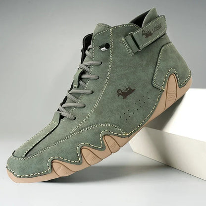 Waterproof Comfortable Mens Leather Boots