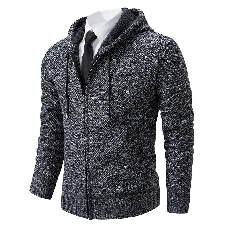Warm Mens Zip Up Fleece Jacket