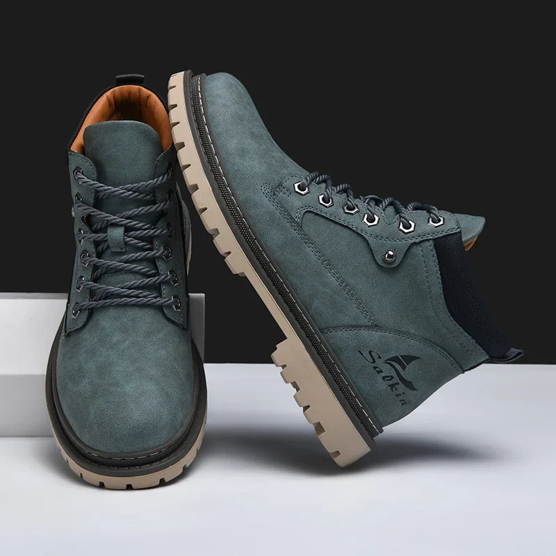 Regon Genuine Leather Boots