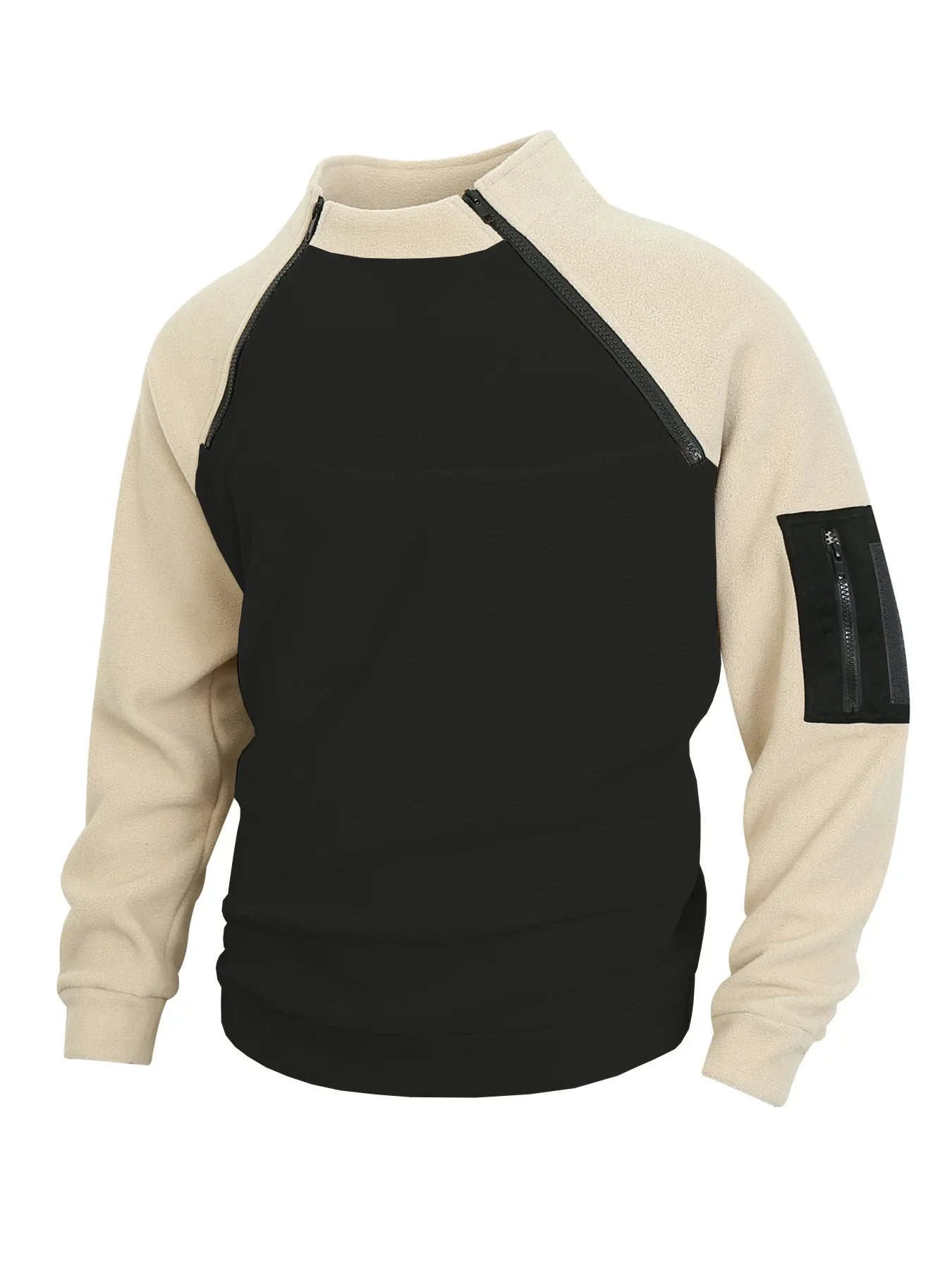 Slim Fit Mens Full Zip Hooded Sweatshirt