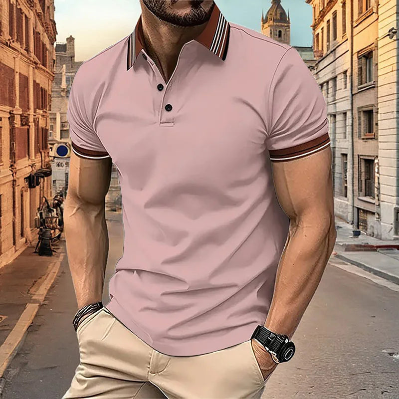Comfortable Classic Men's Polo Shirt
