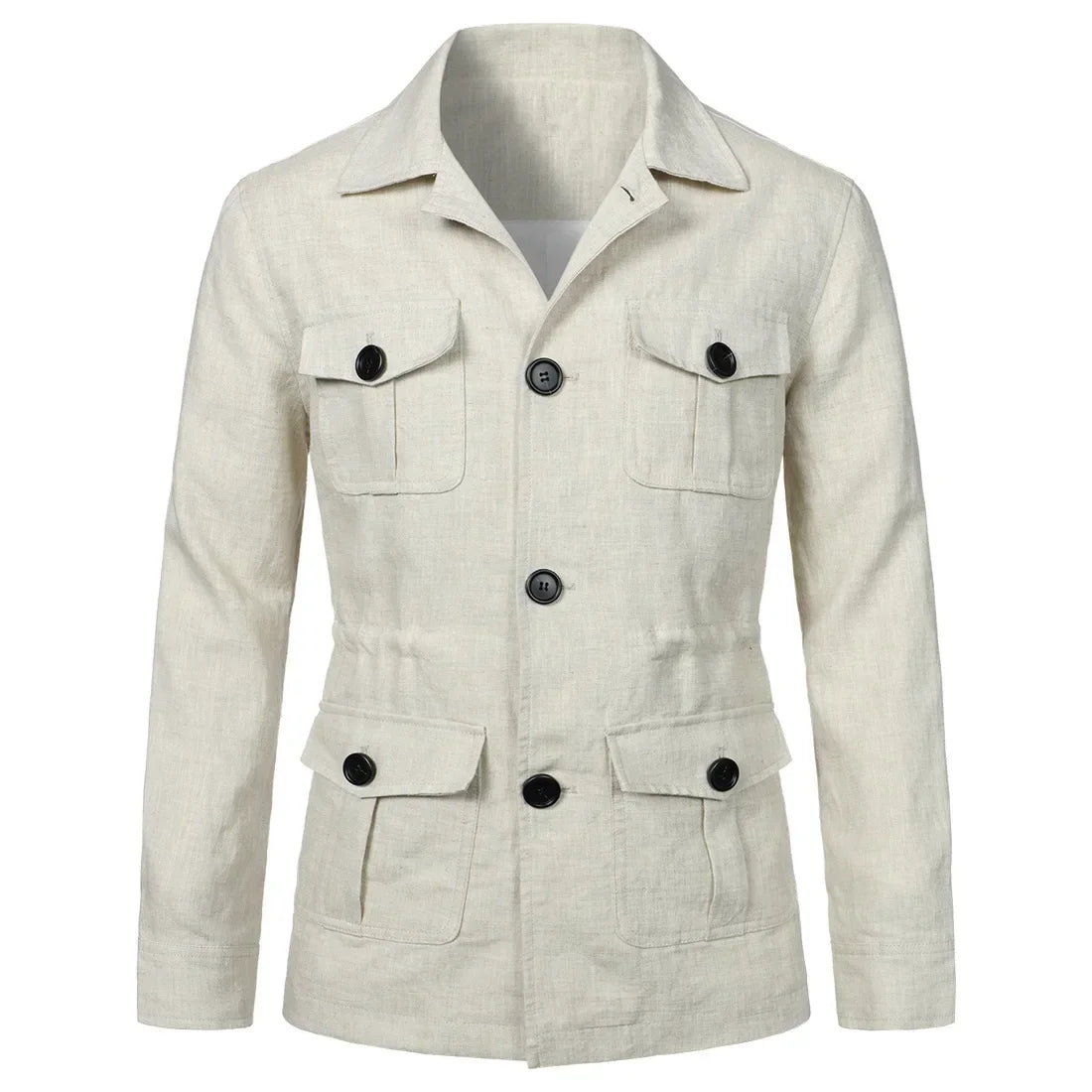 Classic Cotton Safari Jacket for Men