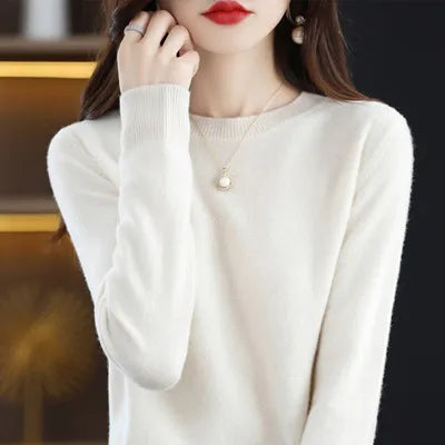 Soft Women's Pure Wool Winter Sweater