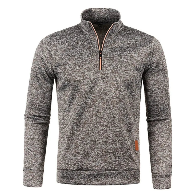 Warm Men's Fleece Pullover Jacket