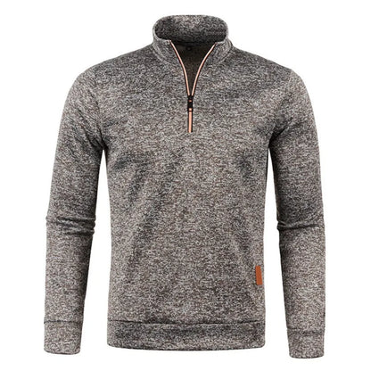 Warm Men's Fleece Pullover Jacket
