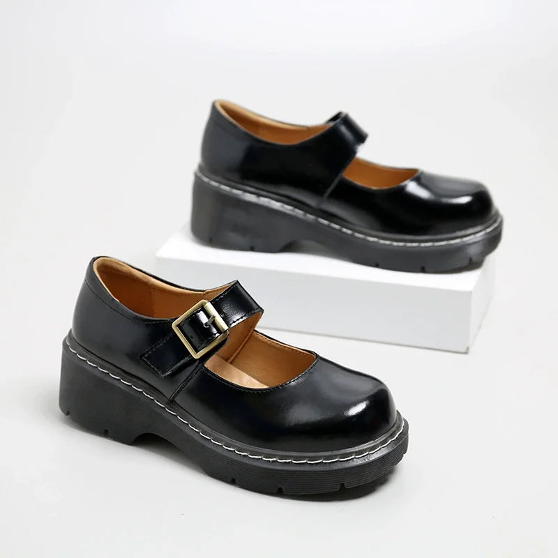 Classic Strap Flat Women Shoes