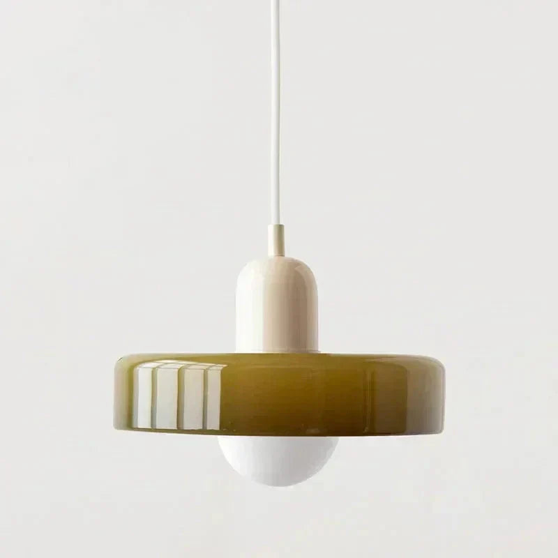 Luxury Glass Drop Pendant Light with LED