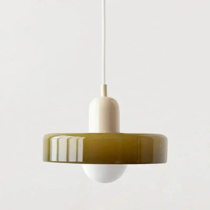 Luxury Glass Drop Pendant Light with LED