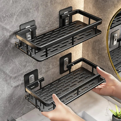 Sturdy Bathroom Storage Shelf - BritishElegance