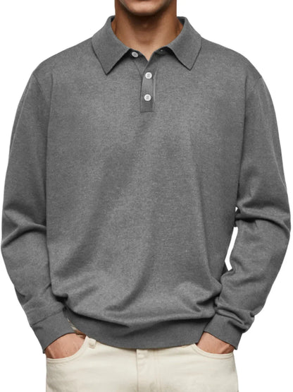 Men's Classic Fit Relaxed Polo Shirt