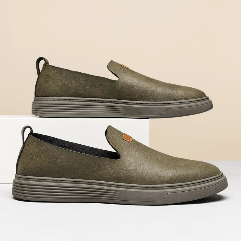 Jorvik Genuine Leather Loafers