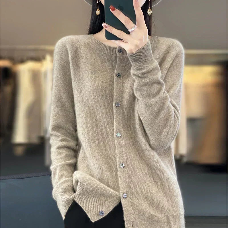 Soft Merino Wool Cardigan for All Seasons
