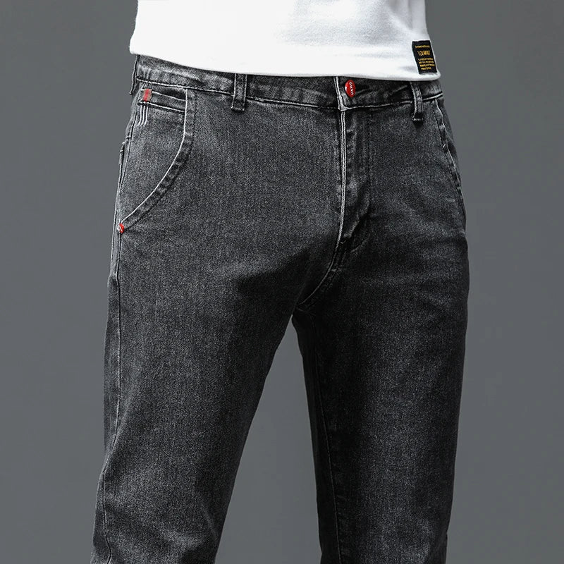 Men's Skinny Fit Dark Wash Jeans