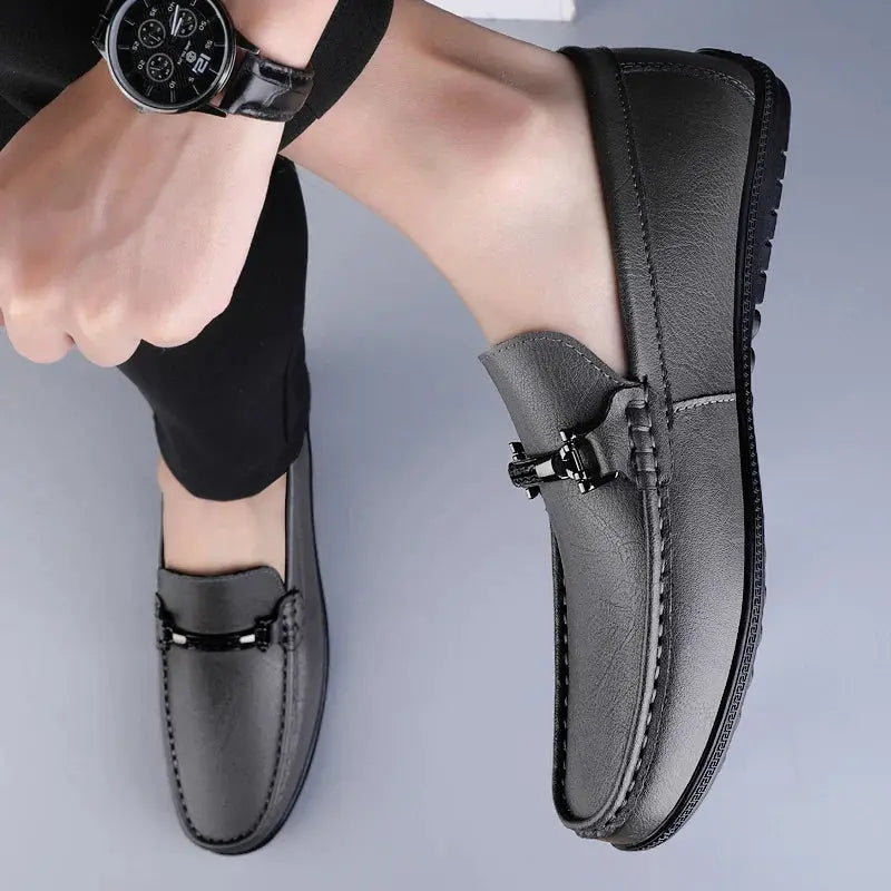 Vecchia | Leather Loafers – Classic Sophistication with Modern Detail
