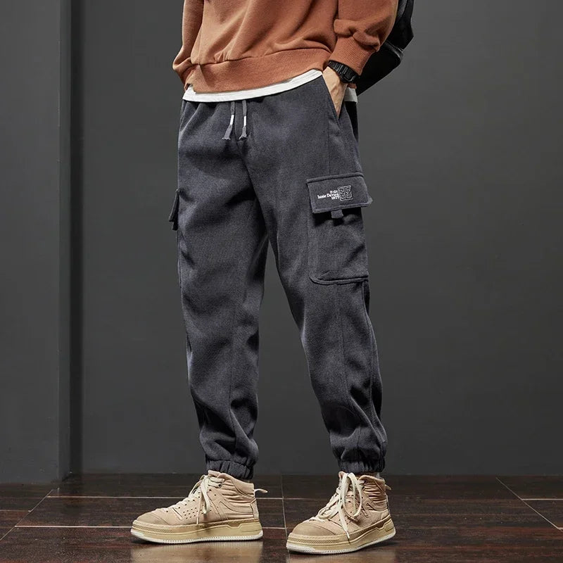 Comfortable Fit Straight Leg Men's Casual Pants