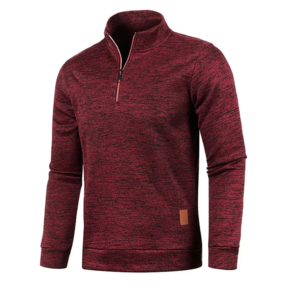 Men's Athletic Fleece Jacket for Cold Weather - BritishElegance